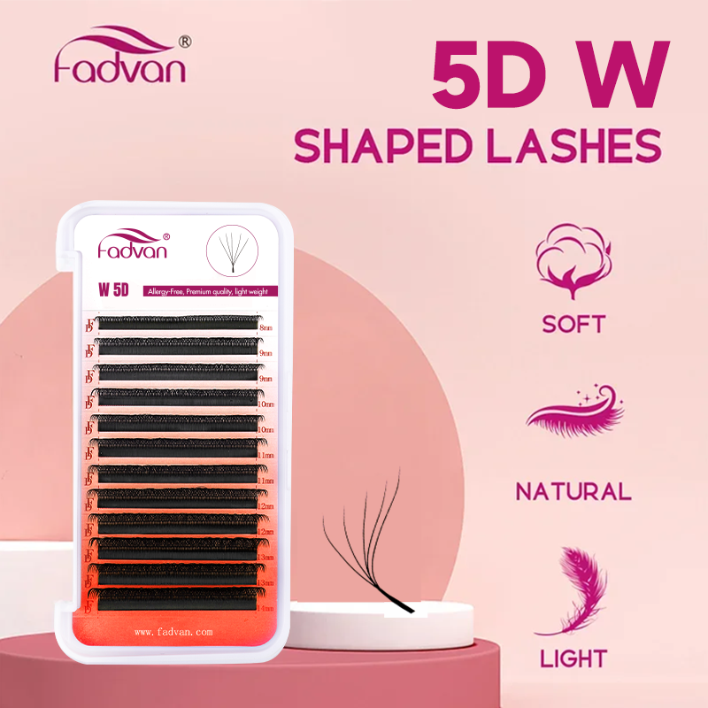 Eyelash Extension Logo - FADVAN Light 5D W kształcie 0,07