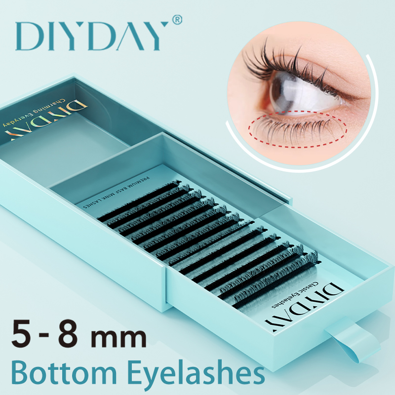Eyelash Extension Natural Classic - DIYDAY dolne przedłużanie rzęs B/C 5mm