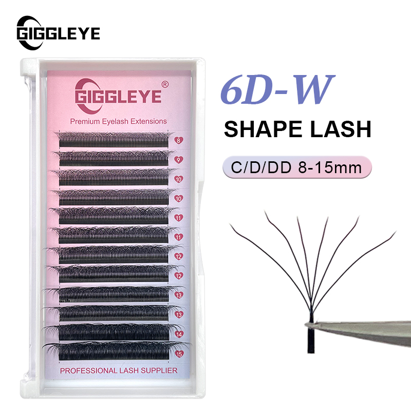 Eyelash Extension Logo - Sztuczne rzęsy 6D w kształcie litery