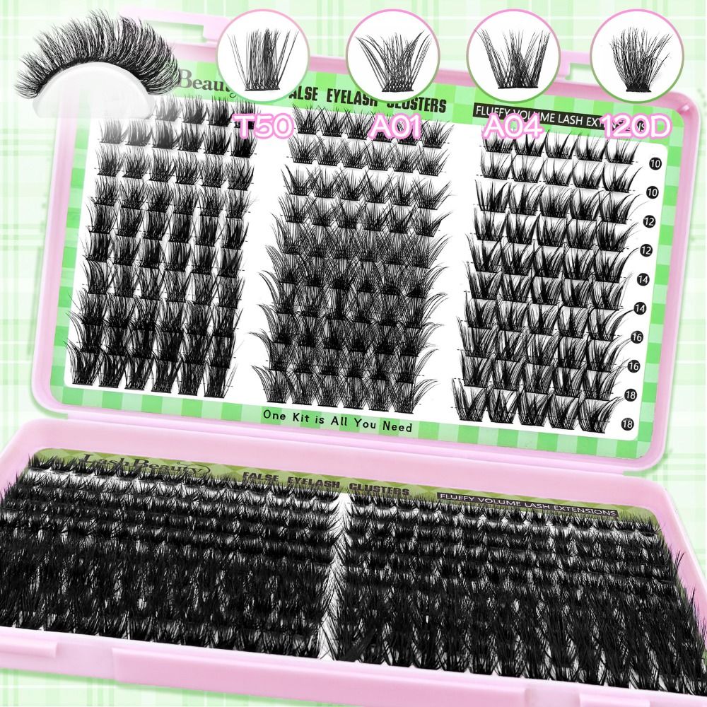 Eyelash Extension Wispy - Naturalne rzęsy na sztyfcie, styl wispy,
