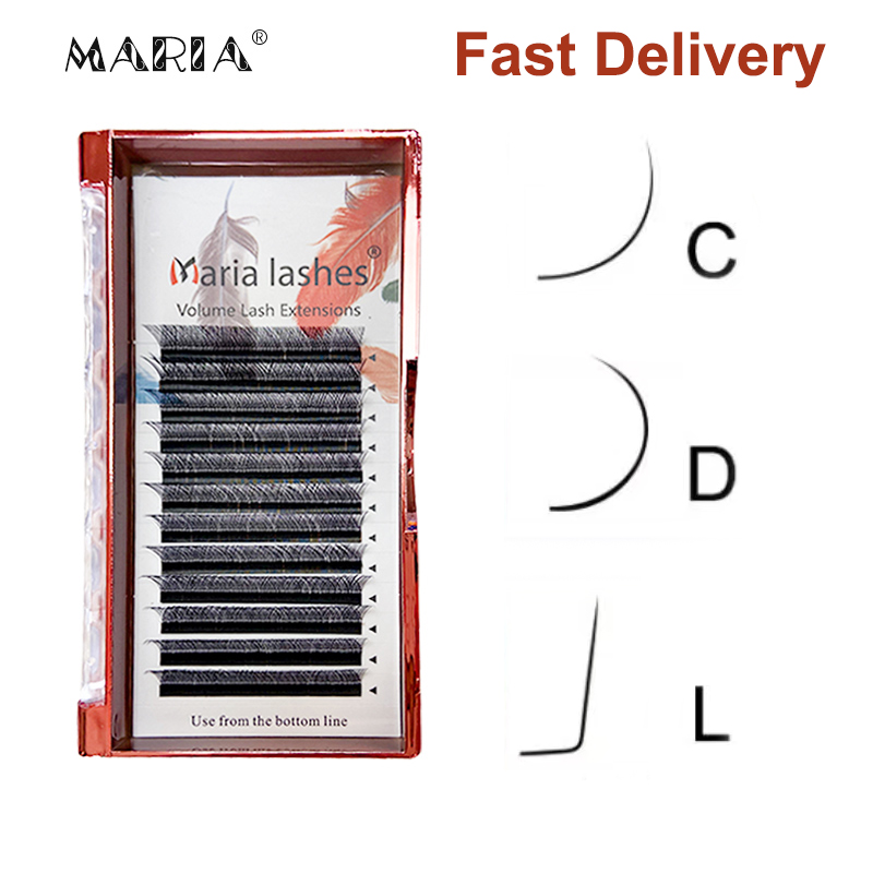 Eyelash Extension Logo - MARIA YY Shaped Eyelashes Clusters Beauty