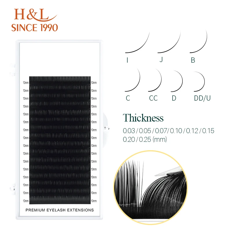 Eyelash Extension Natural Classic - H&L SINCE 1990 16-rzędowe sztuczne rzęsy