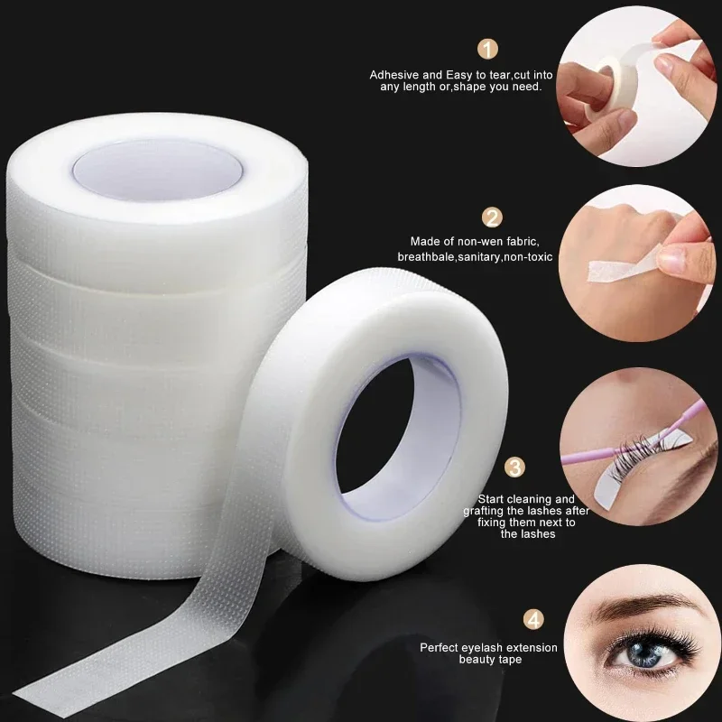 Tape Breathable Lash - Przezroczysta, oddychająca taśma do rzęs z