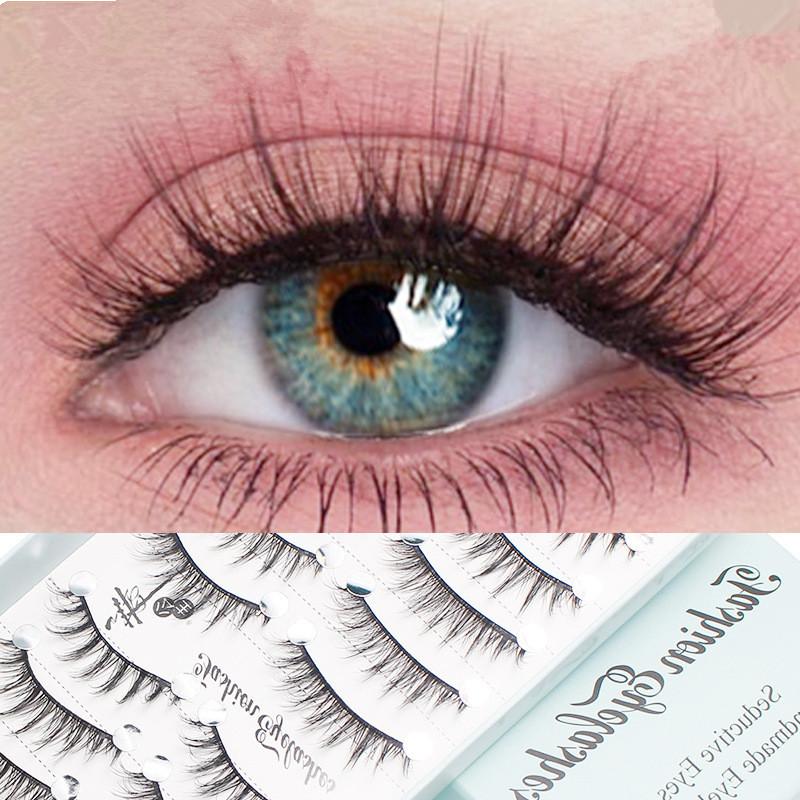 Eyelash Extension Wispy - 10 Par Naturalnych Długich, Delikatnych Sztucznych