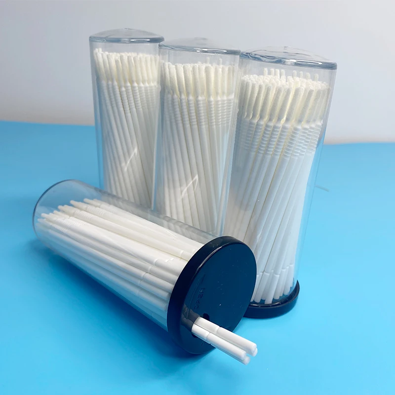 Micro Brush Applicator - 100 szt. Długich, białych, jednorazowych aplikatorów