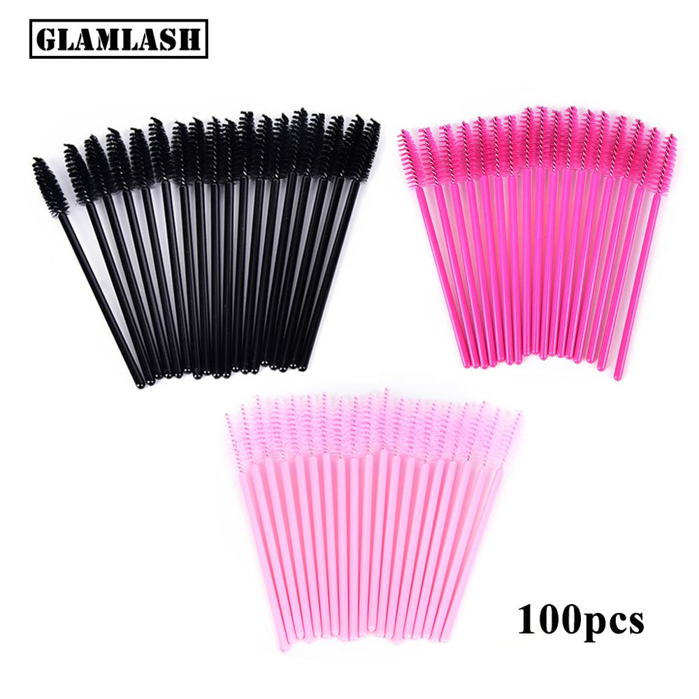 Eyelash Extension Vendor - 100 sztuk jednorazowe mikro grzebień do