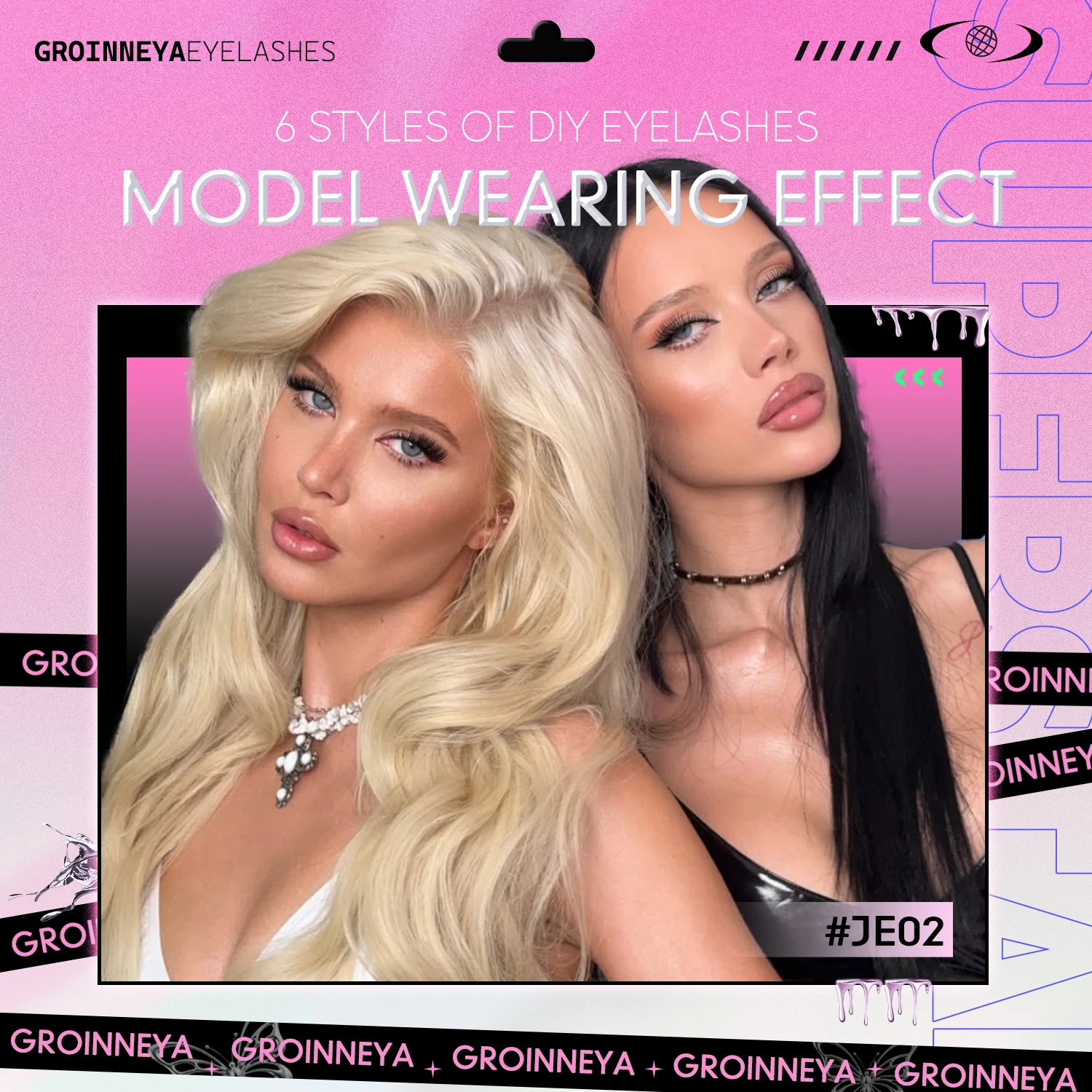 Zestaw GROINNEYA do przedłużan – Eyelash Extension Home Service recenzja i cena