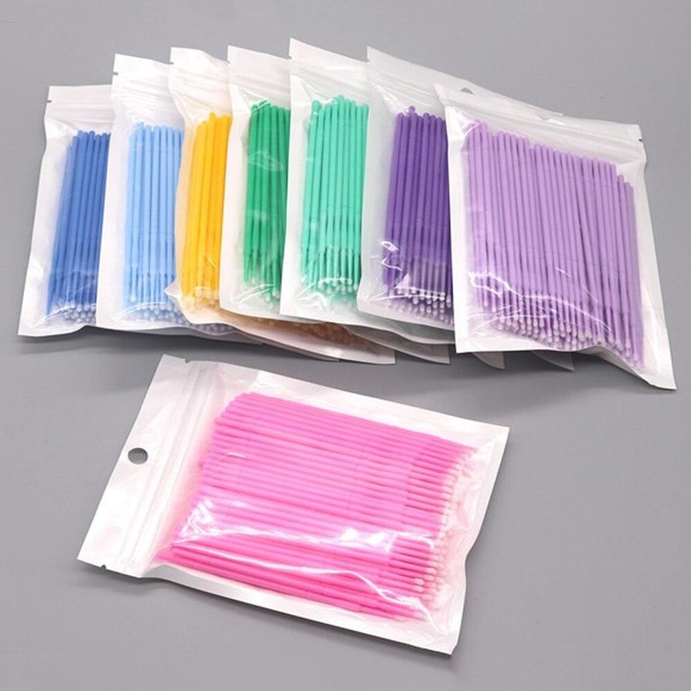 100 sztuk/partia Mikro Szczote – Eyelash Extension Vendor recenzja i cena