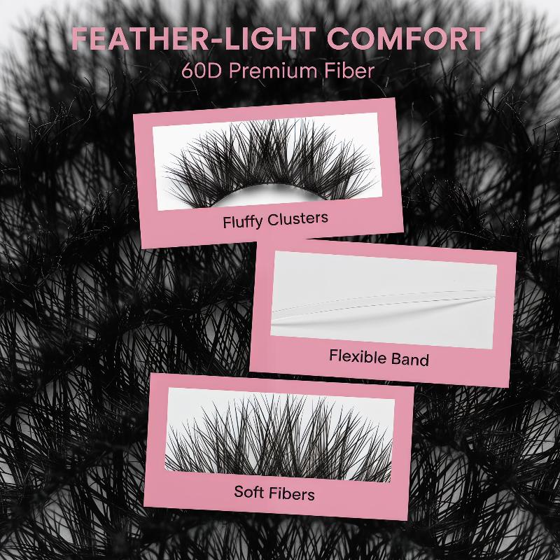 1 Zestaw DIY Pojedyncze Rzęsy  – Eyelash Extension Wispy recenzja i cena