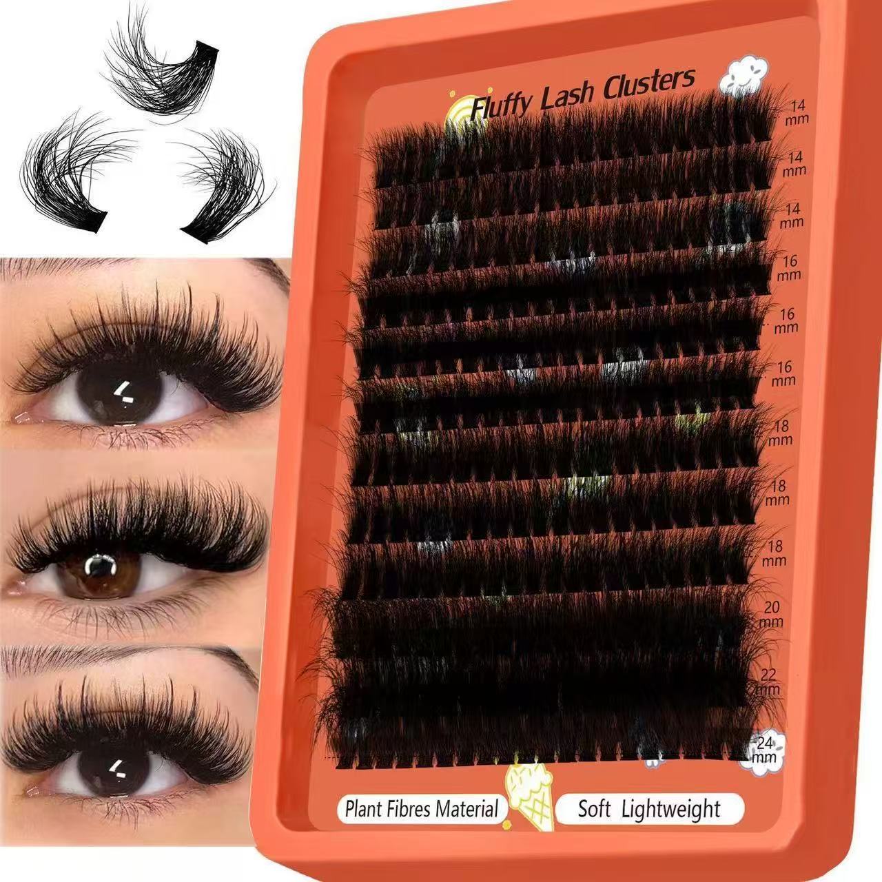 Rzęsy w kępkach 80D-100D, mięk – Eyelash Extension Home Service recenzja i cena