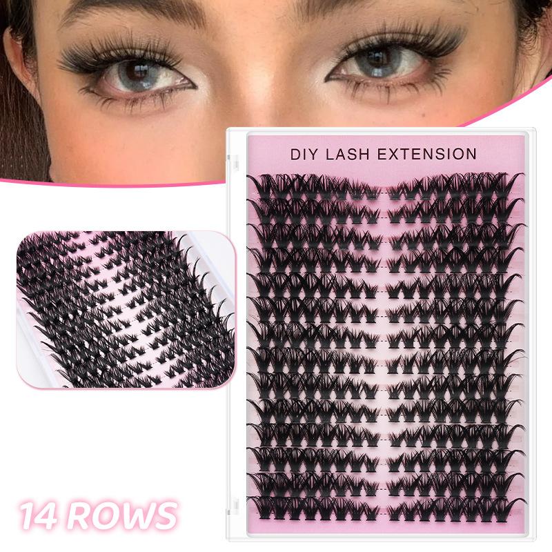 20 szt. DIY Sztuczne Rzęsy w K – Eyelash Extension Volume Lashes recenzja i cena