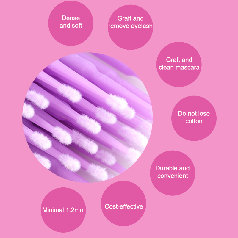 50/100 szt. Jednorazowe mikro  – Micro Brush Applicator recenzja i cena