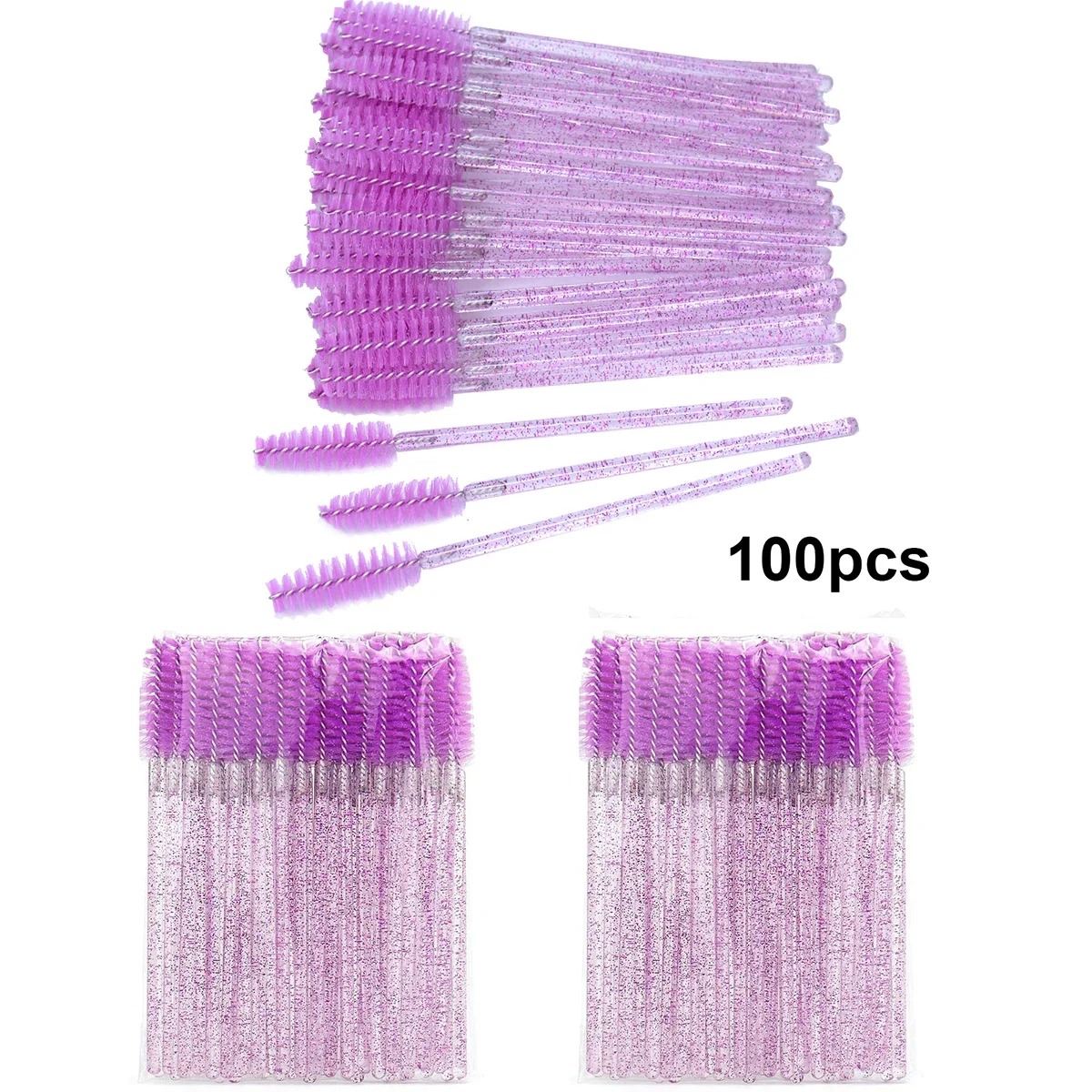 100 sztuk jednorazowe szczotec – Eyelash Extension Vendor recenzja i cena