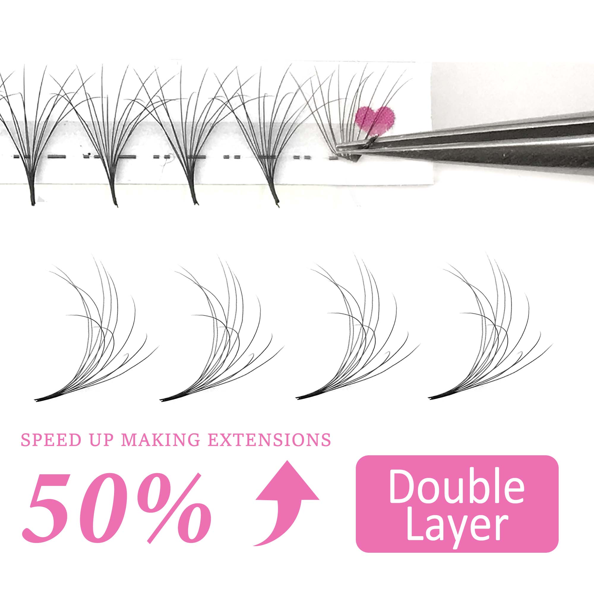 COMANGO ładne dwuwarstwowe, pu – Eyelash Extension Mega Volume recenzja i cena