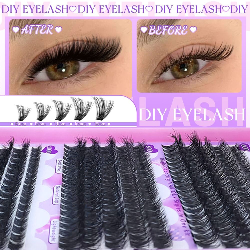 Sztuczne rzęsy o długości 9-18 – Eyelash Extension Wispy recenzja i cena