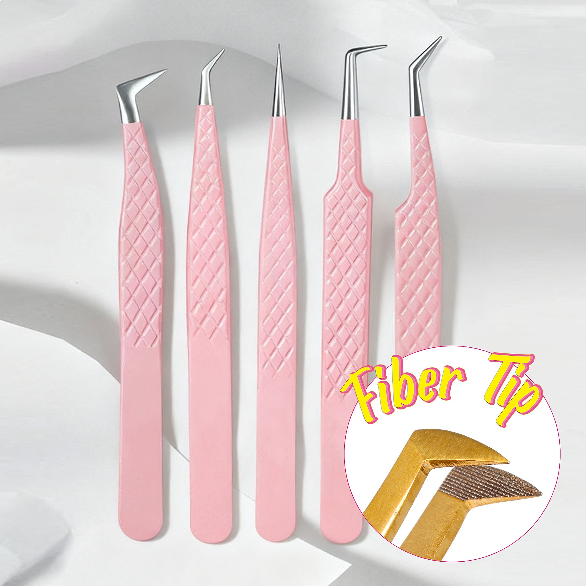 Pęsety do rzęs z włóknistą koń – Eyelash Extension Mega Volume recenzja i cena