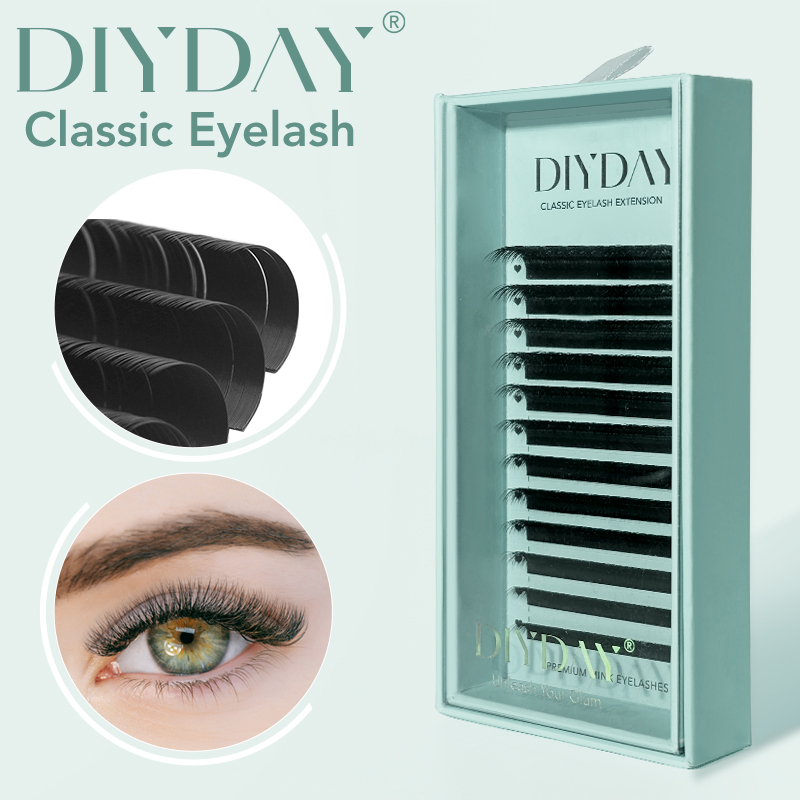 DIYDAY 16 rzędów rzęsy z norek – Eyelash Extension Natural Classic recenzja i cena