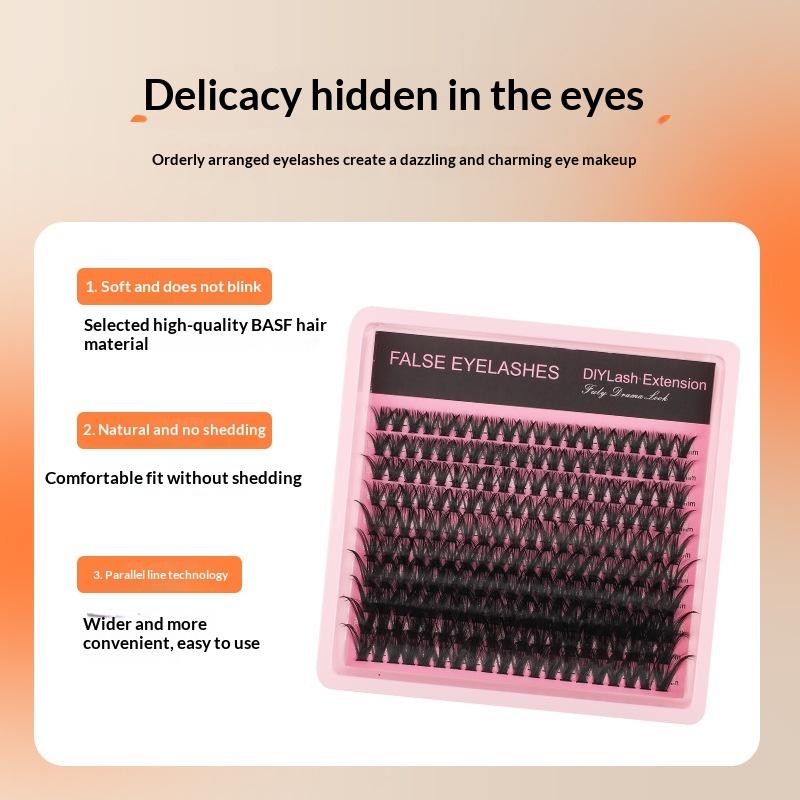 Nowe 10-rzędowe 140 Kępek Pusz – Eyelash Extension Wispy recenzja i cena