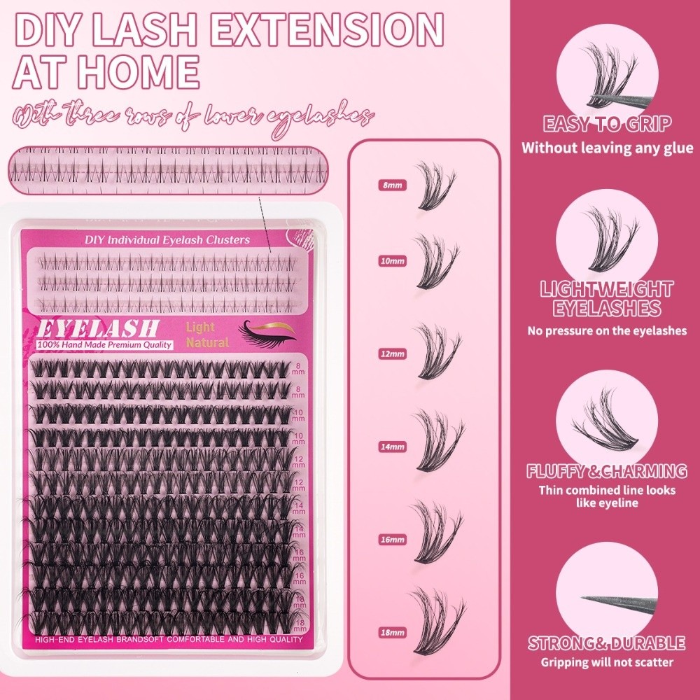 Sztuczne rzęsy o długości 8-18 – Eyelash Extension Natural Look recenzja i cena