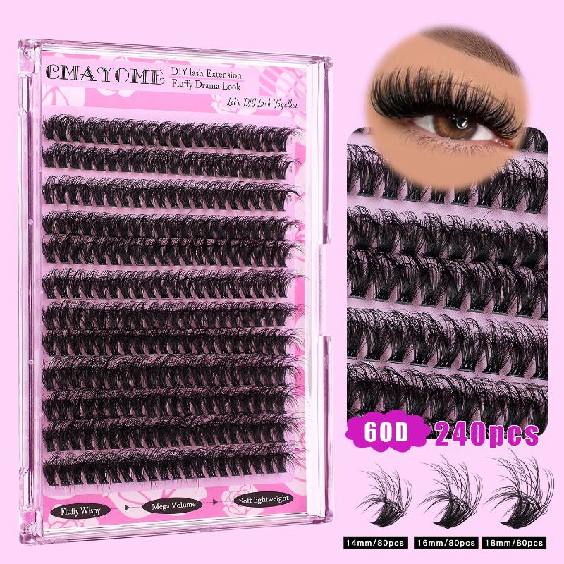 Zestaw rzęs w kępkach Volume D – Eyelash Extension Volume Lashes recenzja i cena