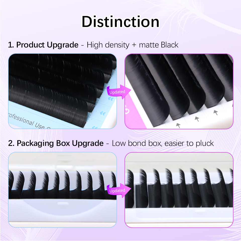 AGUUD 5 tacki/partia NOWE Supe – Eyelash Extension Natural Classic recenzja i cena