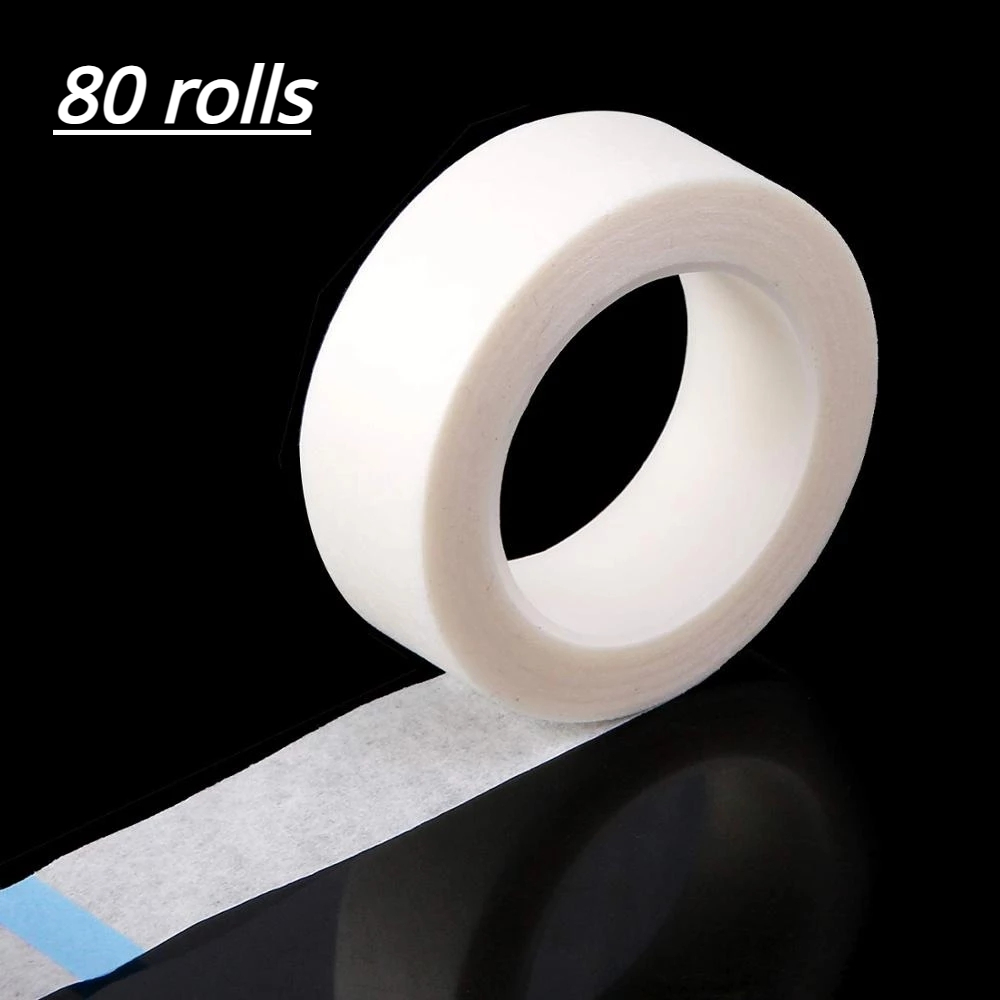 80 szt Przedłużanie rzęs Lint  – Tape Breathable Lash recenzja i cena