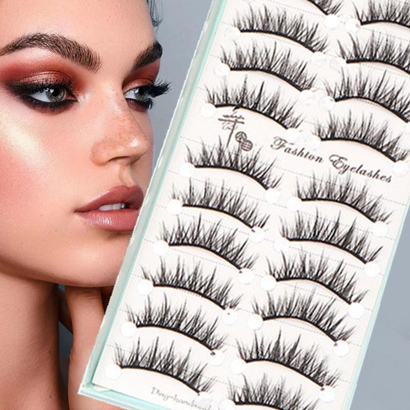 10 Par Naturalnych Długich, De – Eyelash Extension Wispy recenzja i cena