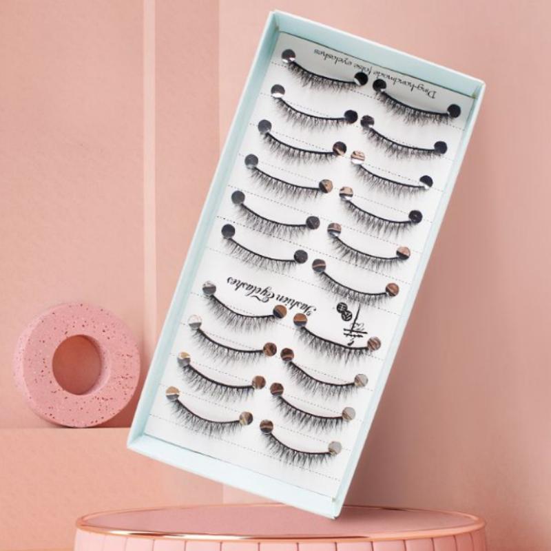 10 Par Naturalnych Długich, De – Eyelash Extension Wispy recenzja i cena