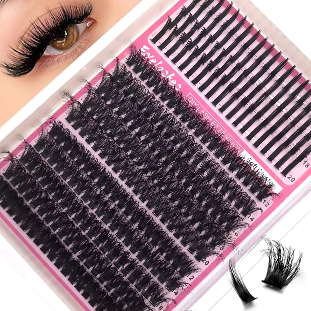 HBZGTLAD Spikes 60D-300D Wielo – Eyelash Extension Home Service recenzja i cena